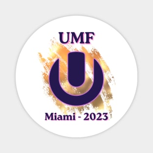 UMF Miami 2023.Gold Magnet